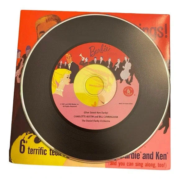 Nostalgic CD Barbie Sings 6 terrific teen-age tunes sung by Barbie and Ken - Picture 3 of 8